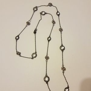 Stella & Dot Chelsea Necklace - Hematite